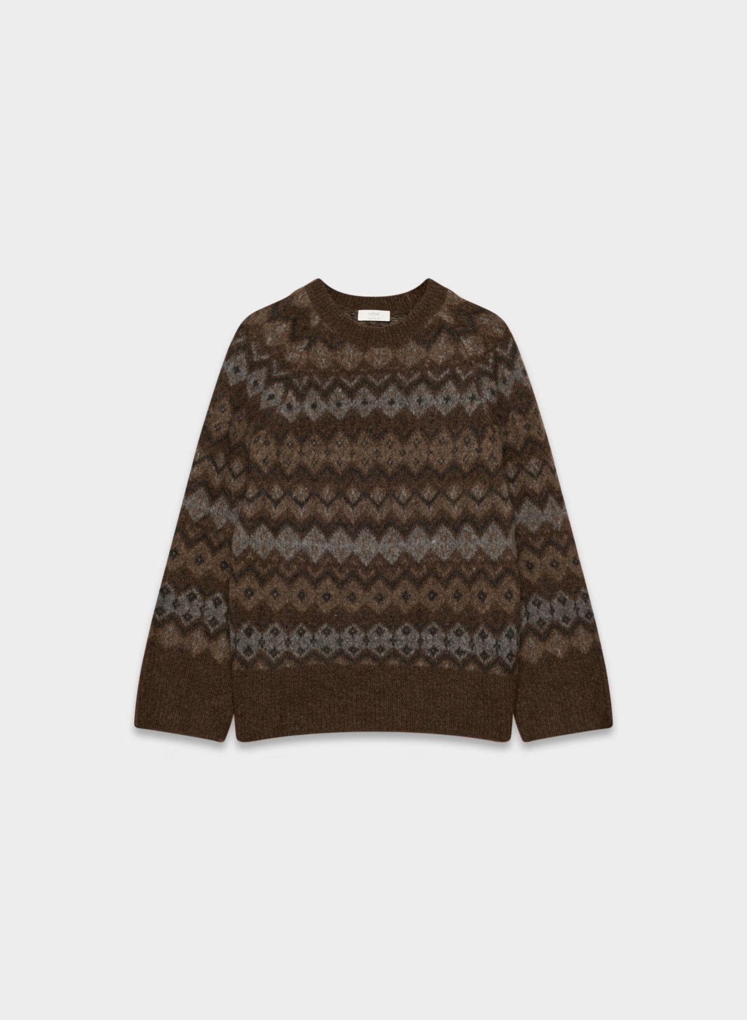 Fair Isle Pattern Sweater